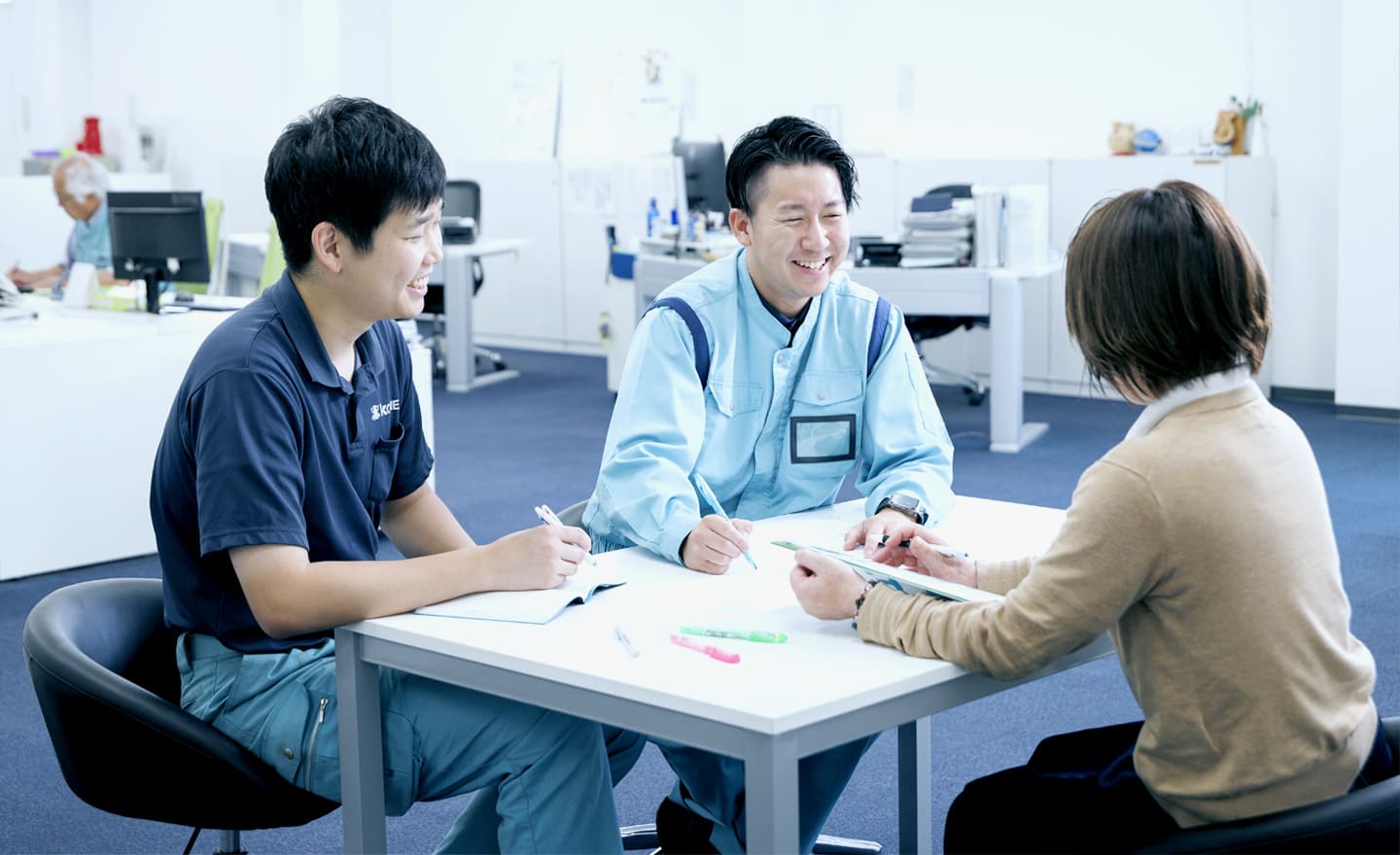 営業部との打ち合わせ